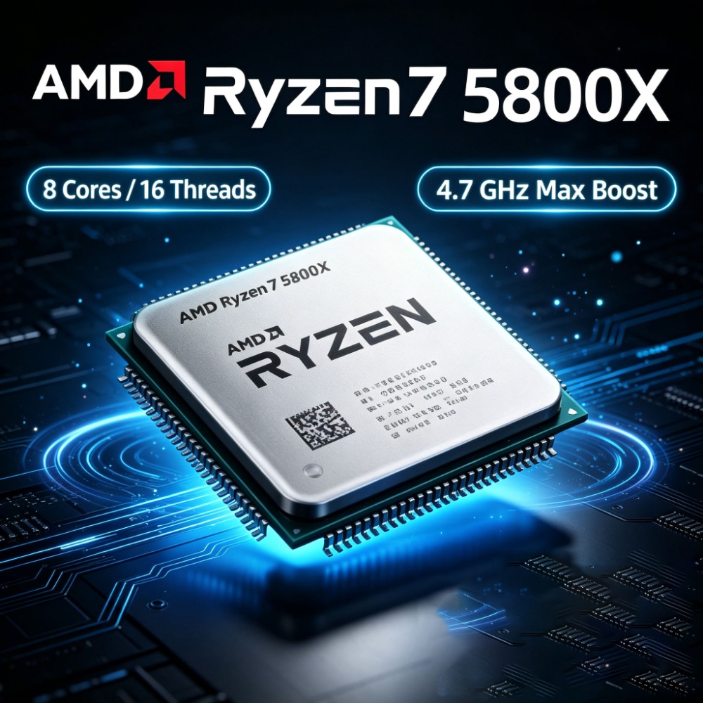AMD R7 5800X Ryzen 7 5800X 8 C - Amd Cpu Ryzen 7 ulasan dan harga
