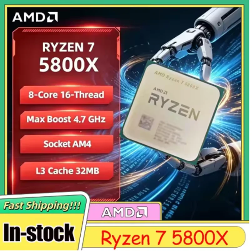 AMD R7 5800X Ryzen 7 5800X 8 C - Amd Cpu Ryzen 7 ulasan dan harga