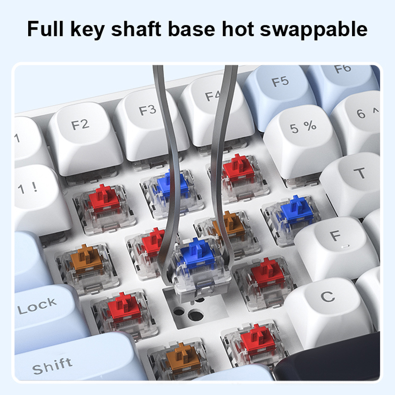 AULA S100Pro Wireless Mechanic - Gaming Keyboard Hot Swappable ulasan dan harga