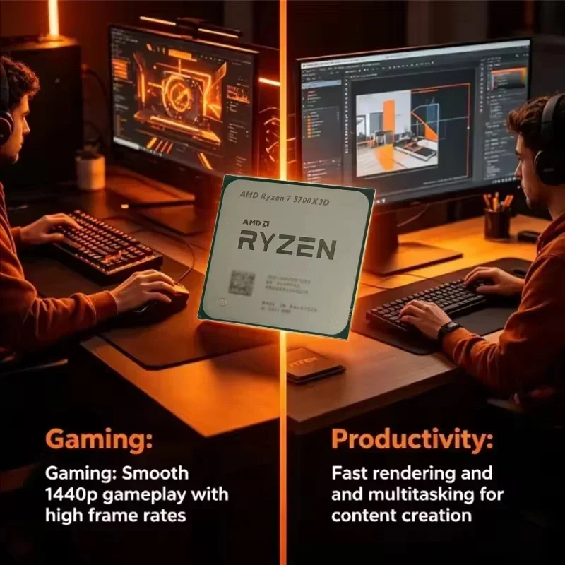 AMD Ryzen 7 5700X3D Desktop CP - Amd Cpu Ryzen 7 ulasan dan harga