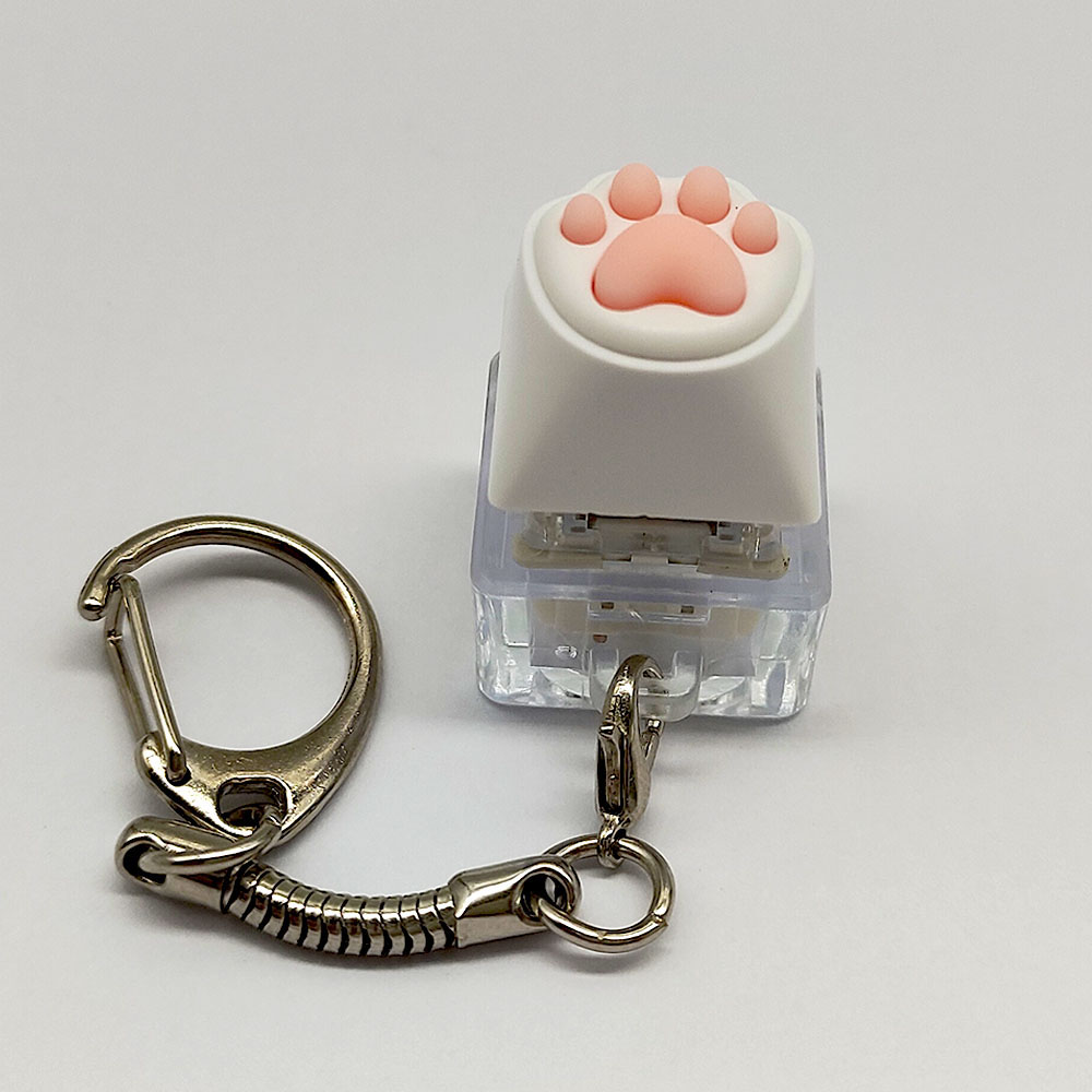 Cute Cat Claw Key Chain Key Ri - Gaming Keyboard Test ulasan dan harga