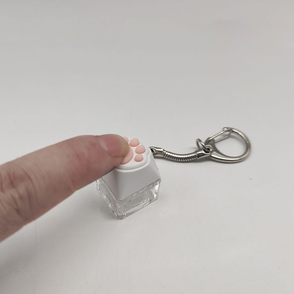 Cute Cat Claw Key Chain Key Ri - Gaming Keyboard Test ulasan dan harga