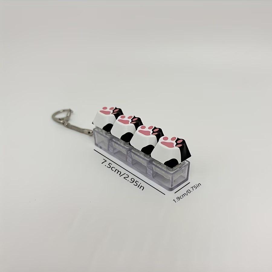 Cat Paw Button Stress Relief T - Gaming Keyboard Test ulasan dan harga