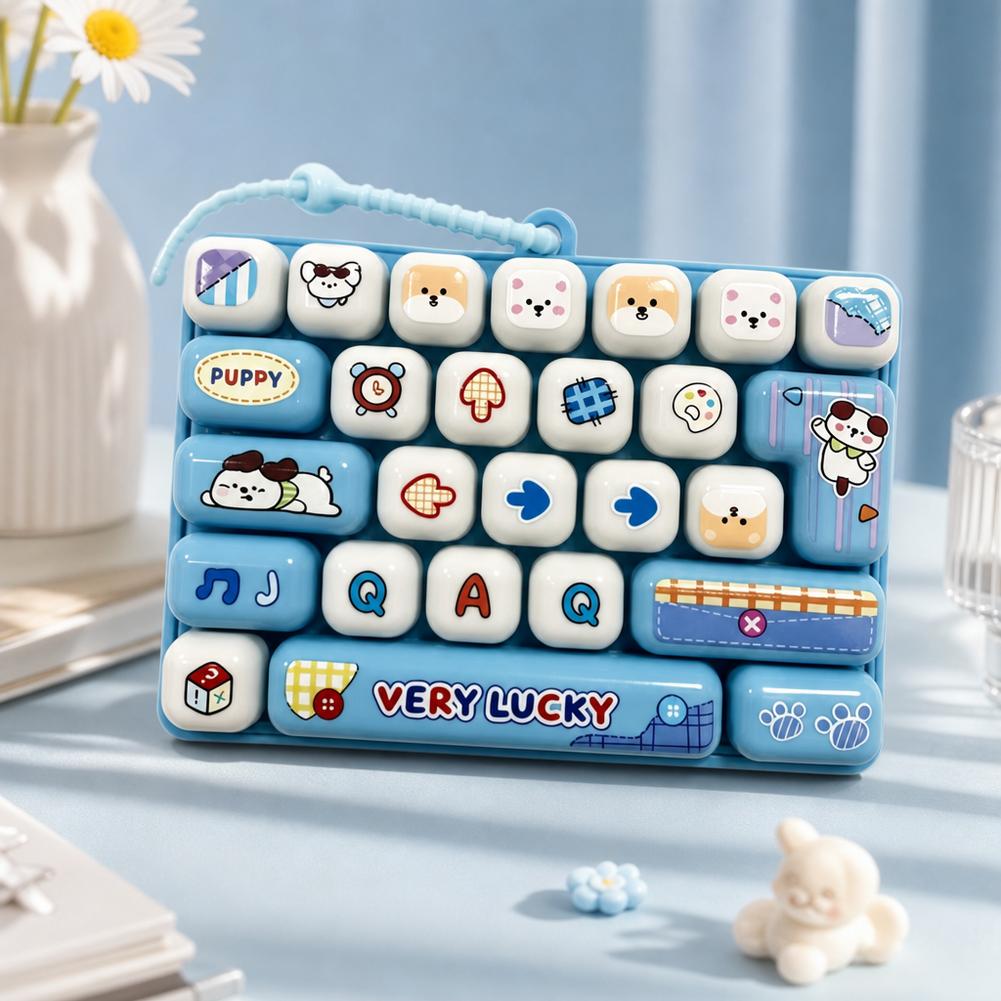 26 Keys Cute Keycap Keychain F - Gaming Keyboard Test ulasan dan harga