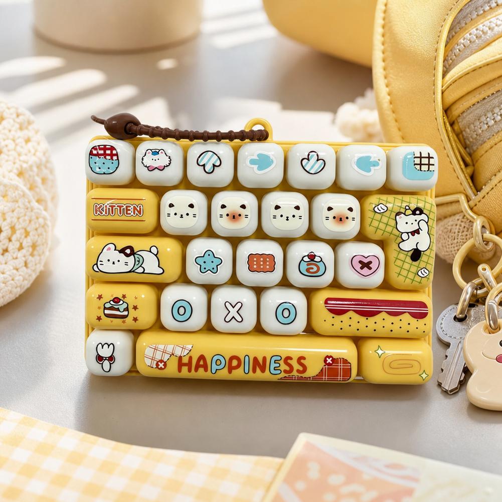 26 Keys Cute Keycap Keychain F - Gaming Keyboard Test ulasan dan harga