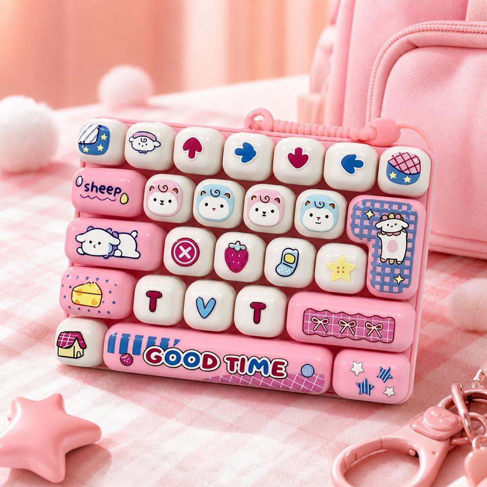 26 Keys Cute Keycap Keychain F - Gaming Keyboard Test ulasan dan harga