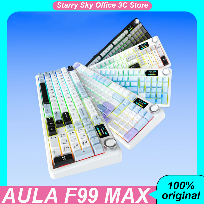 New AULA F99 Max Gasket Mechan - Gaming Keyboard Hot Swappable ulasan dan harga