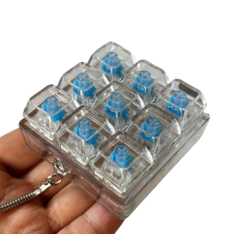 4-9 Hole PC Mechanical Keyboar - Gaming Keyboard Test ulasan dan harga