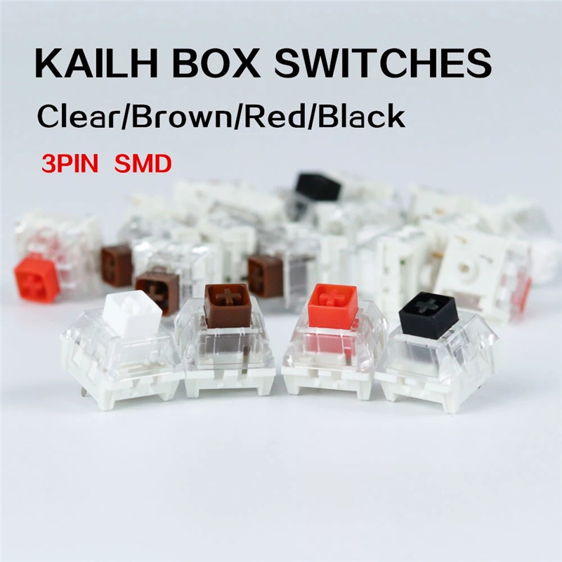 Kailh BOX Mx Switches White Re - Keyboard Gaming Blue Switch ulasan dan harga