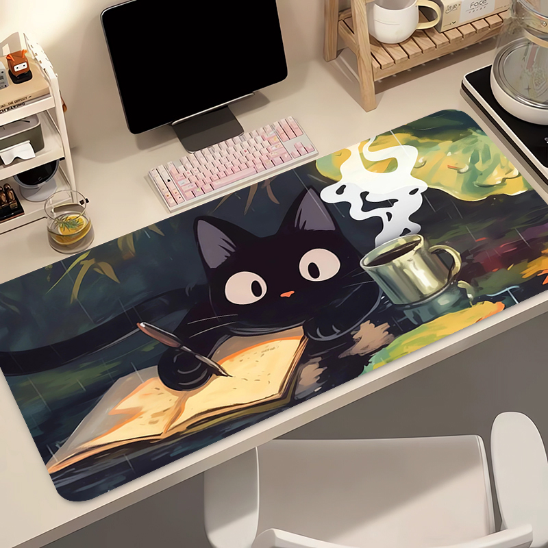 Kawaii Black Cat Silicone Soft - Gaming Keyboard Nearby ulasan dan harga