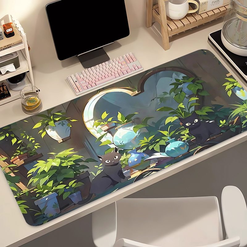 Kawaii Black Cat Silicone Soft - Gaming Keyboard Nearby ulasan dan harga
