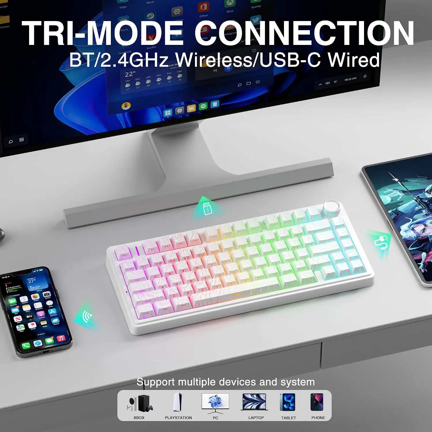 AULA F75 HE Magnetic Keyboard  - Gaming Keyboard Nearby ulasan dan harga