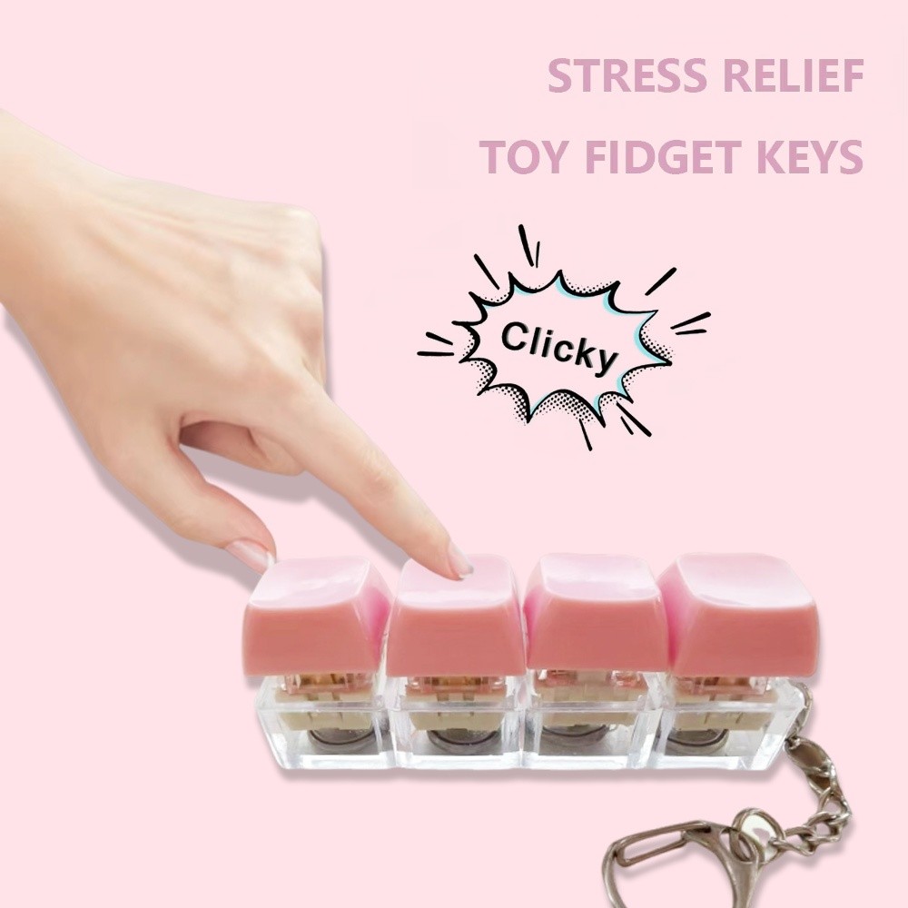 New Diy Keycaps Keyboard Fidge - Gaming Keyboard Test ulasan dan harga