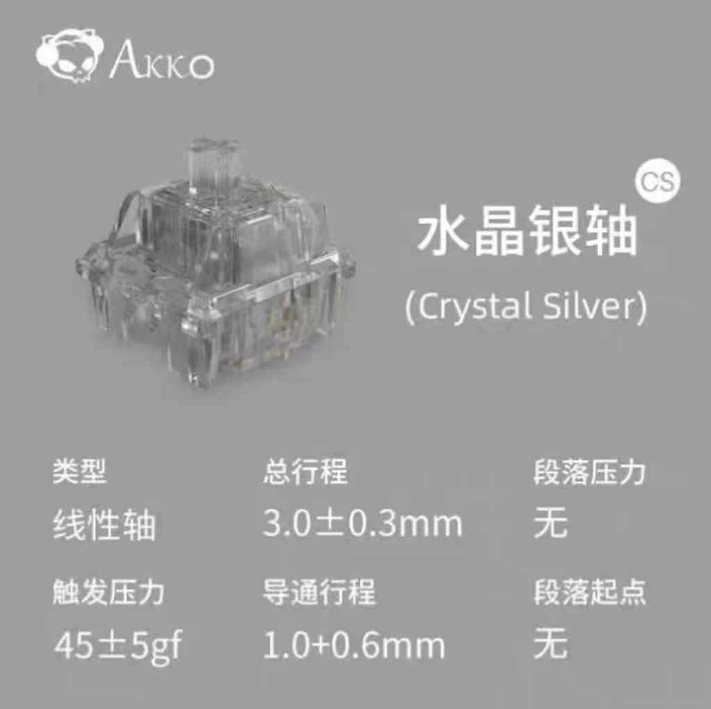 Akko Crystal V3 Switch Wine Re - Keyboard Gaming Blue Switch ulasan dan harga