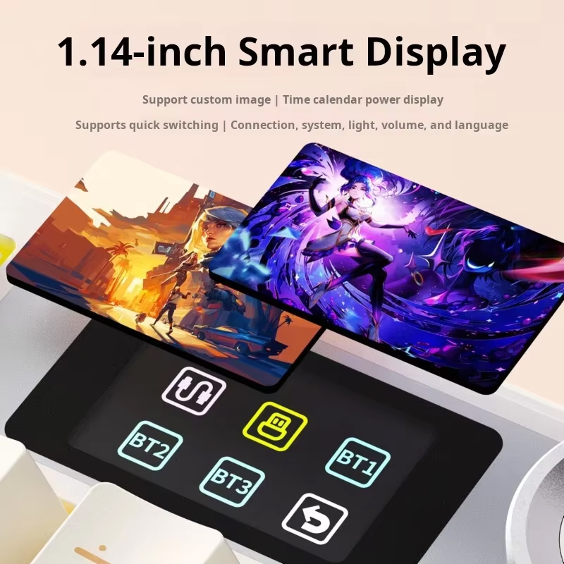 AULA F108 Pro Wireless Tri‑Mod - Gaming Keyboard Hot Swappable ulasan dan harga