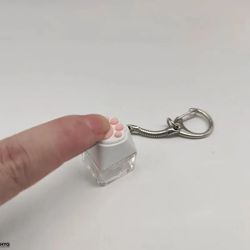 Cute Cat Claw Key Chain Key Ri - Gaming Keyboard Test ulasan dan harga